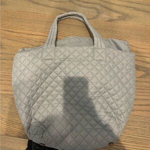 MZ WALLACE METRO LARGE GREY TOTE